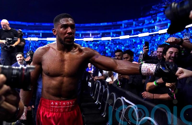 Anthony Joshua teases ‘mega-card’ of Wilder bout sharing bill with Fury v Usyk