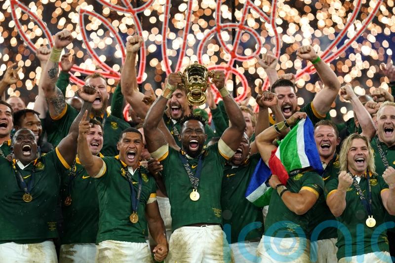 South Africa edge New Zealand to win Rugby World Cup for record fourth time