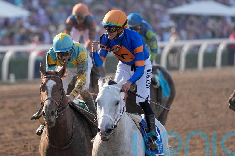 White Abarrio collects Breeders’ Cup Classic gold