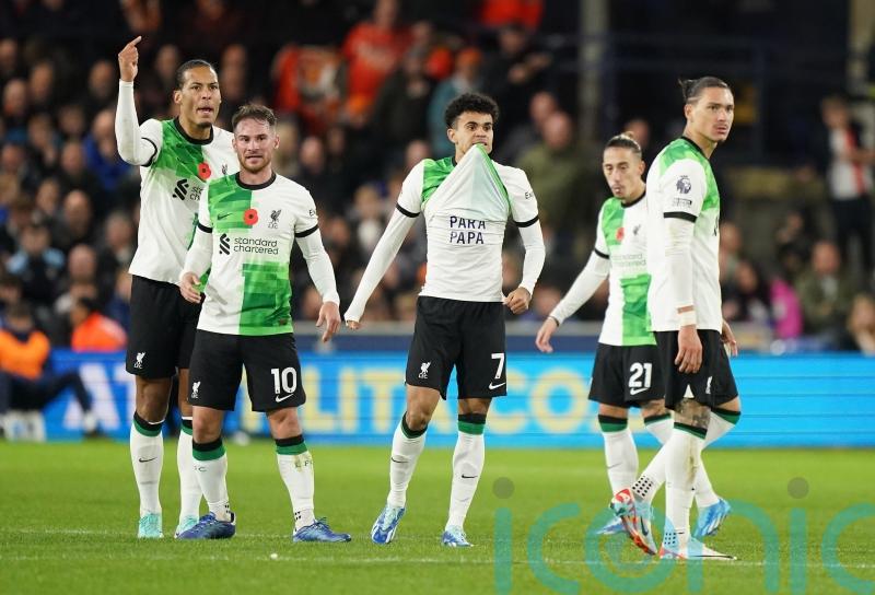 Luis Diaz ends a traumatic week with Liverpool’s late equaliser at Luton