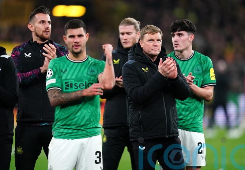 Eddie Howe knows Newcastle need two wins to keep Champions League hopes alive