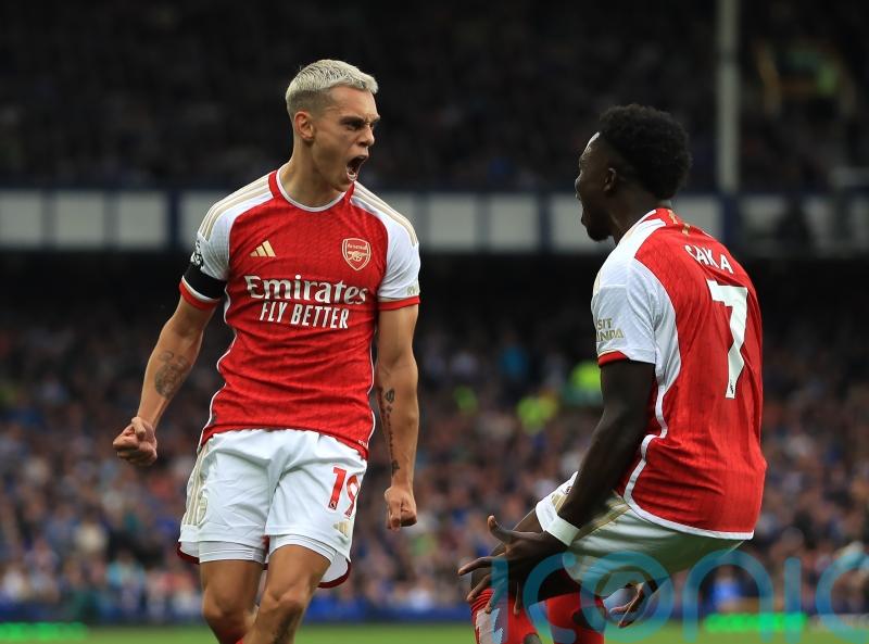 Arsenal forward Leandro Trossard revelling in Bukayo Saka’s creativity