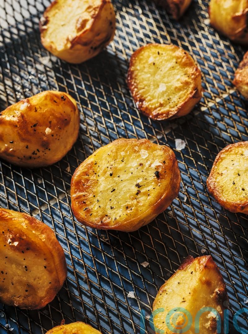 Air fryer Christmas potatoes recipe