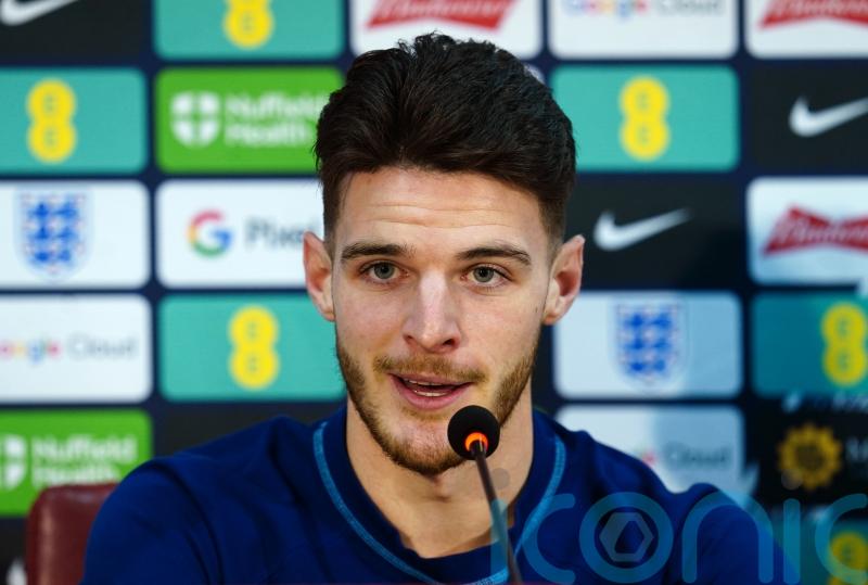 Declan Rice urges England to finish 2023 with a ‘bang’ in North Macedonia