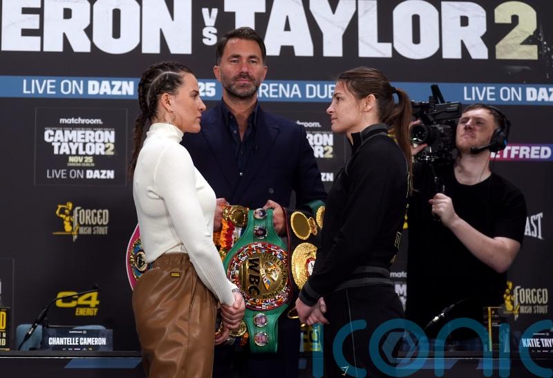 ‘Underdog’ Katie Taylor shutting out noise to focus on Chantelle Cameron rematch