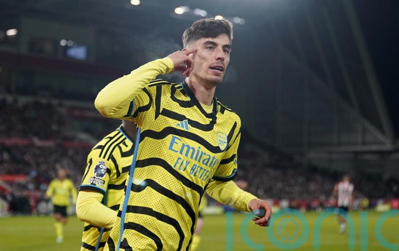 Kai Havertz sees the bigger picture after his late goal takes Arsenal to the top