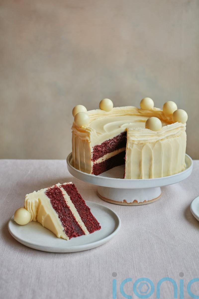 Mary Berry’s red velvet sandwich cake