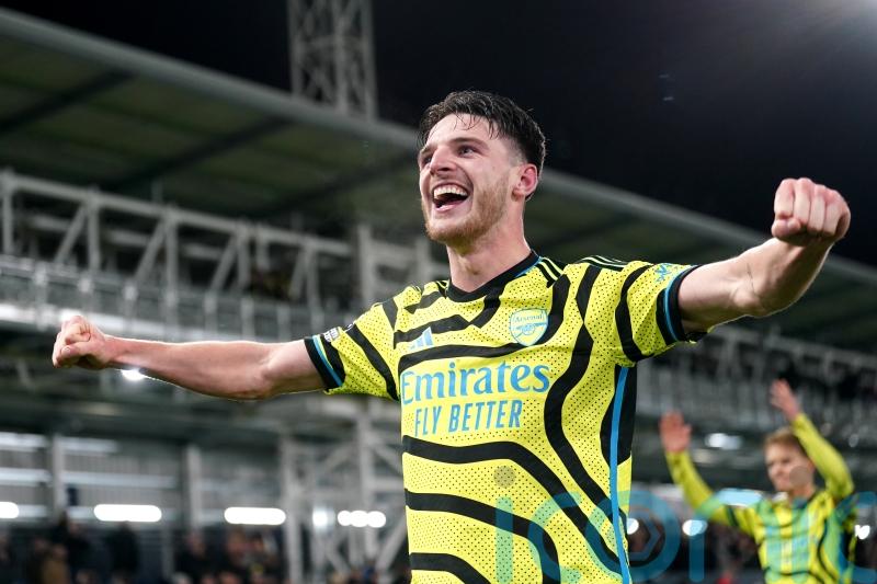 Declan Rice says Arsenal ‘never stop believing’ after late winner at Luton