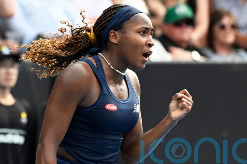 Coco Gauff comes from behind to defend Auckland title