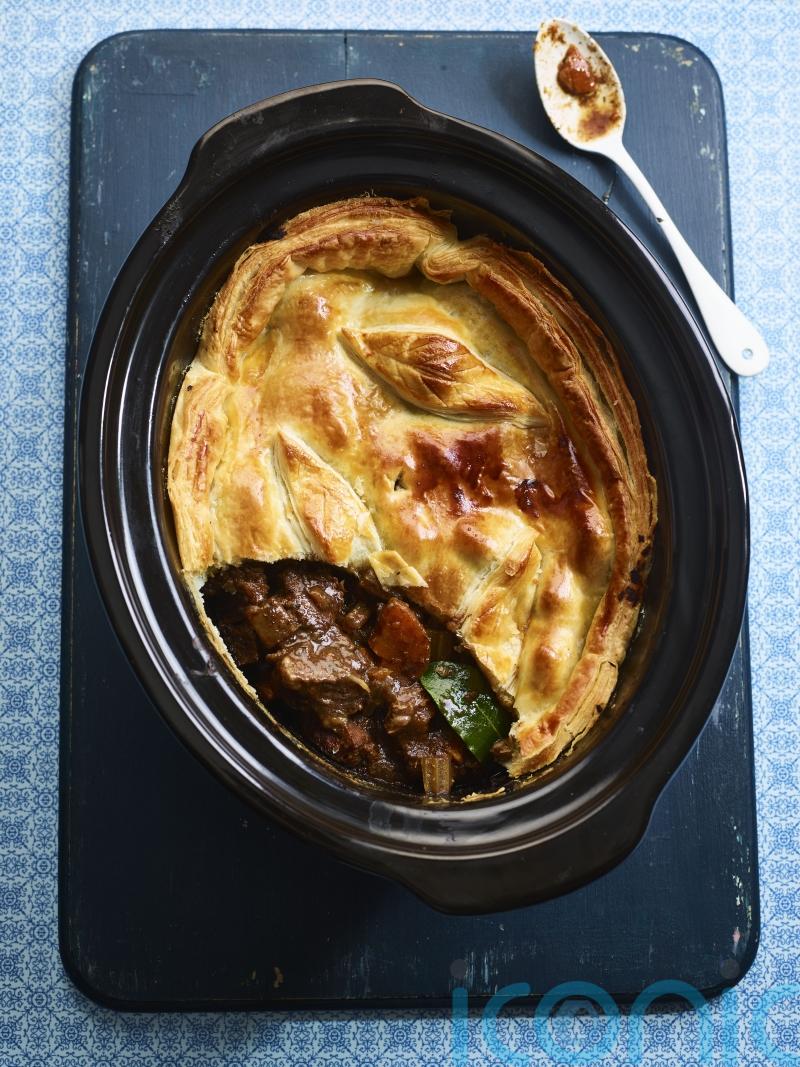 Nathan Anthony’s slow cooker steak and Guinness pie