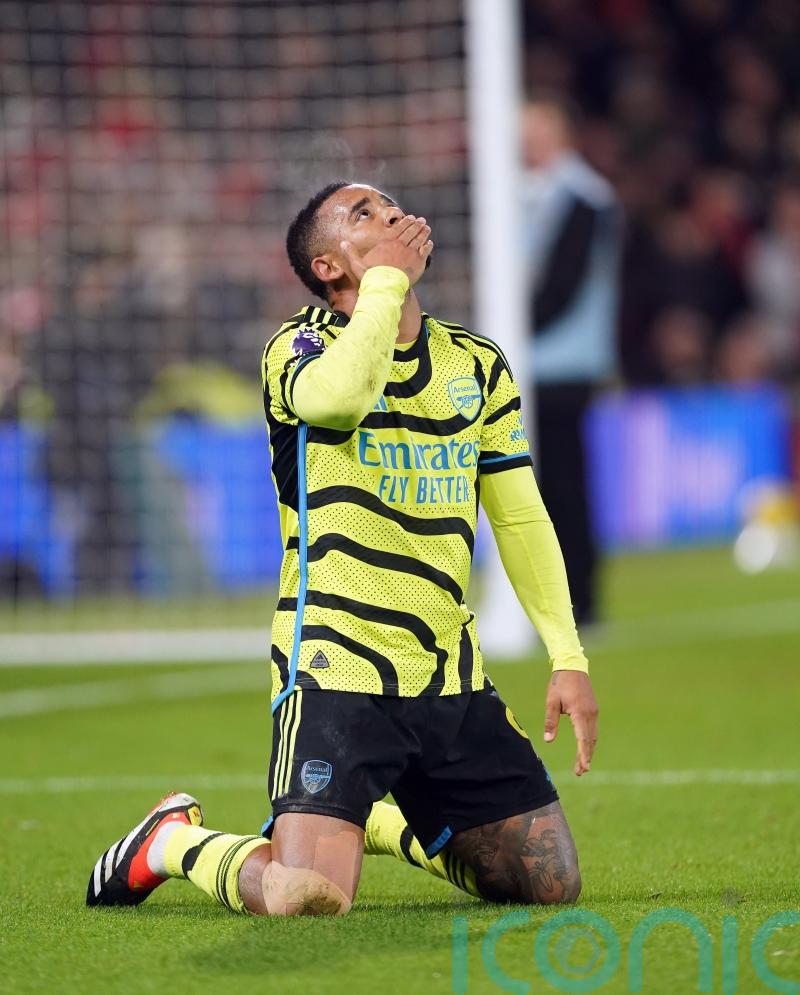 Arsenal’s Gabriel Jesus says he will ‘change mindset’ in bid to score more goals