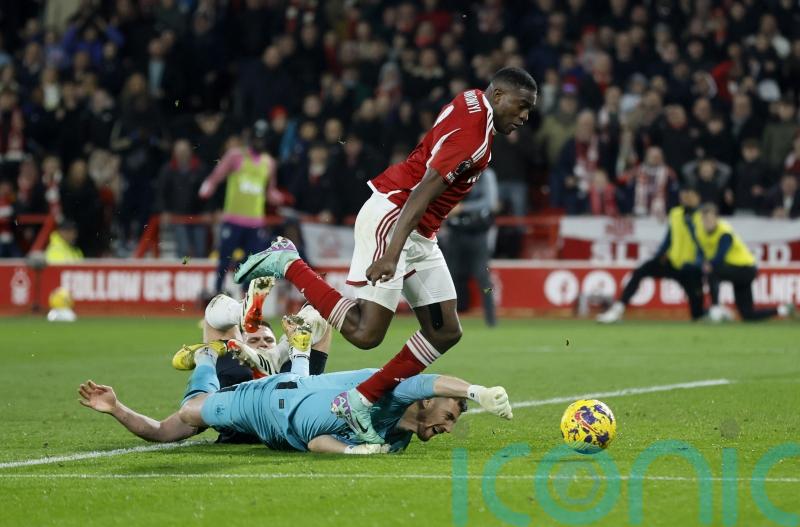 Nuno Espirito Santo frustrated as Nottingham Forest denied ‘clear penalty’