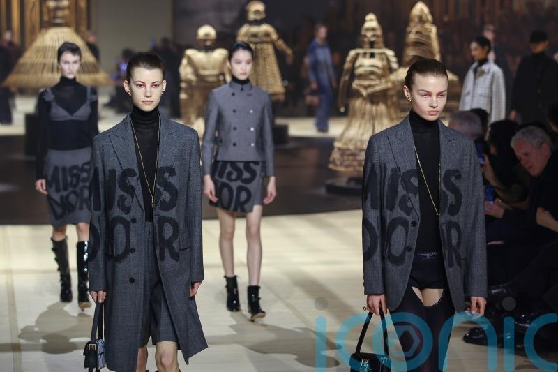 Dior’s Paris Fashion Week show pays tribute to Maisie Williams’ character in The New Look