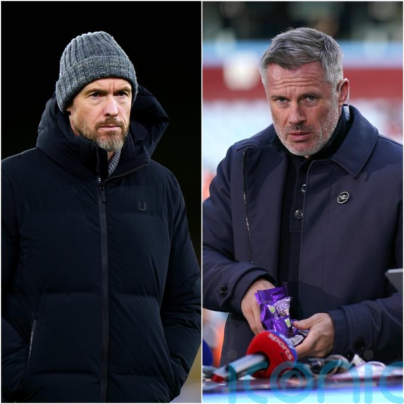 Erik ten Hag hits back at Jamie Carragher&rsquo;s criticism of Manchester United