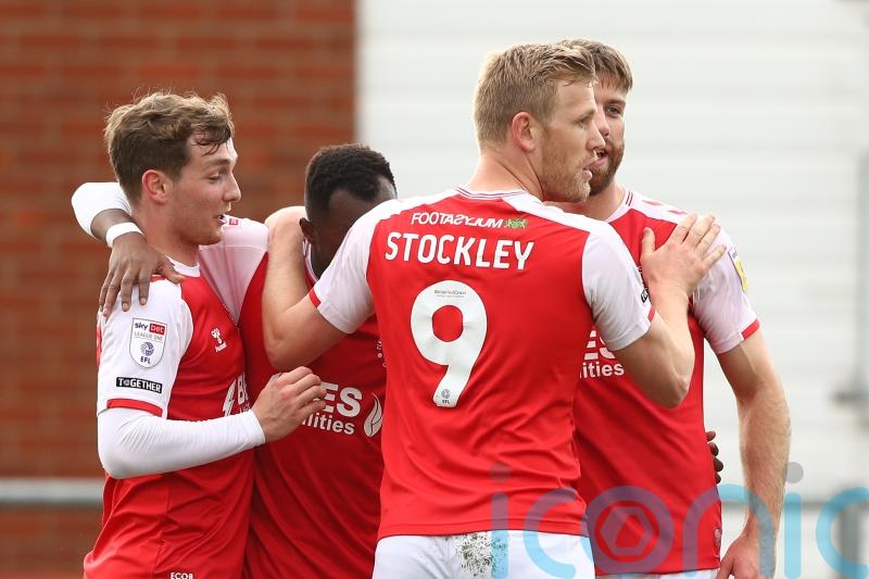 Jayden Stockley’s late double snatches Fleetwood an unlikely point at Port Vale