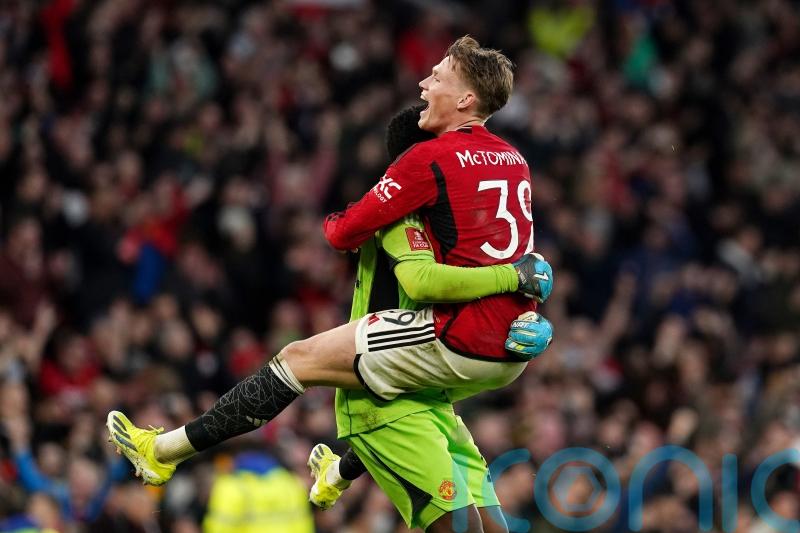 Man Utd’s extra-time win over Liverpool joins list of club’s FA Cup classics