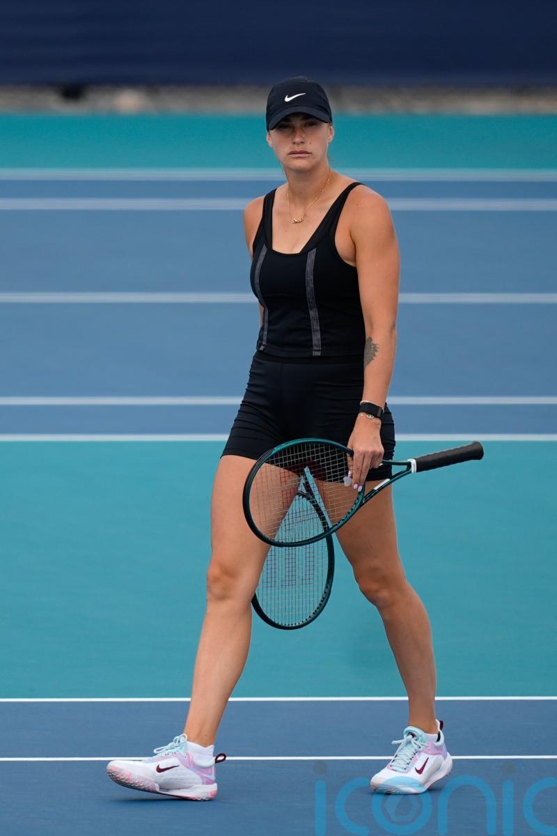 Aryna Sabalenka says her ‘heart is broken’ after ex-boyfriend’s death in Miami