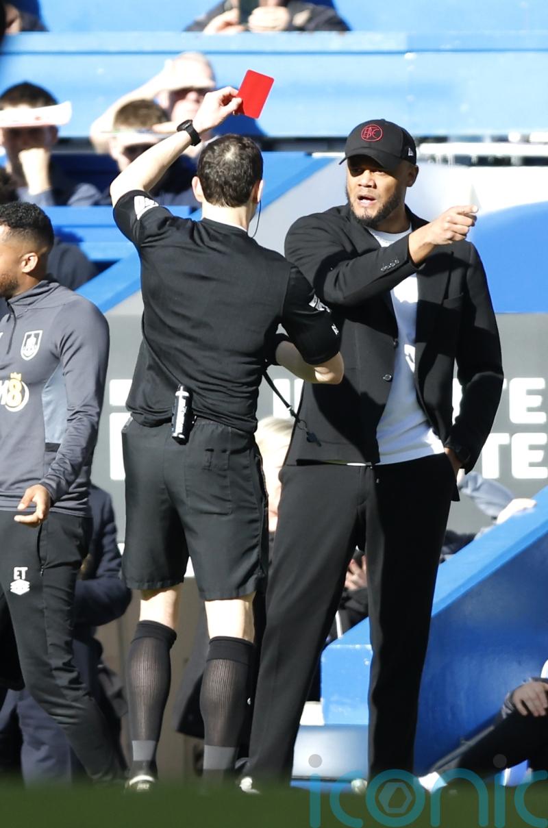 Burnley boss Vincent Kompany: Refereeing hasn’t been good enough this season
