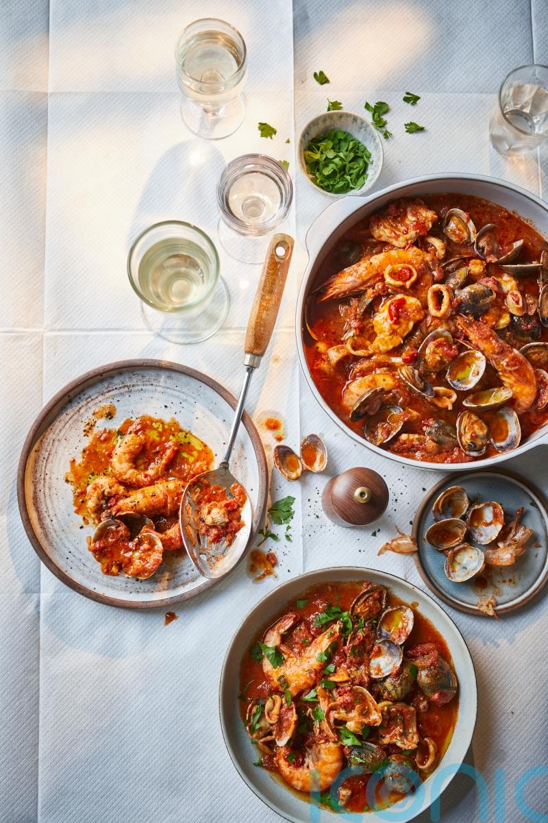 Seafood and nduja stew recipe