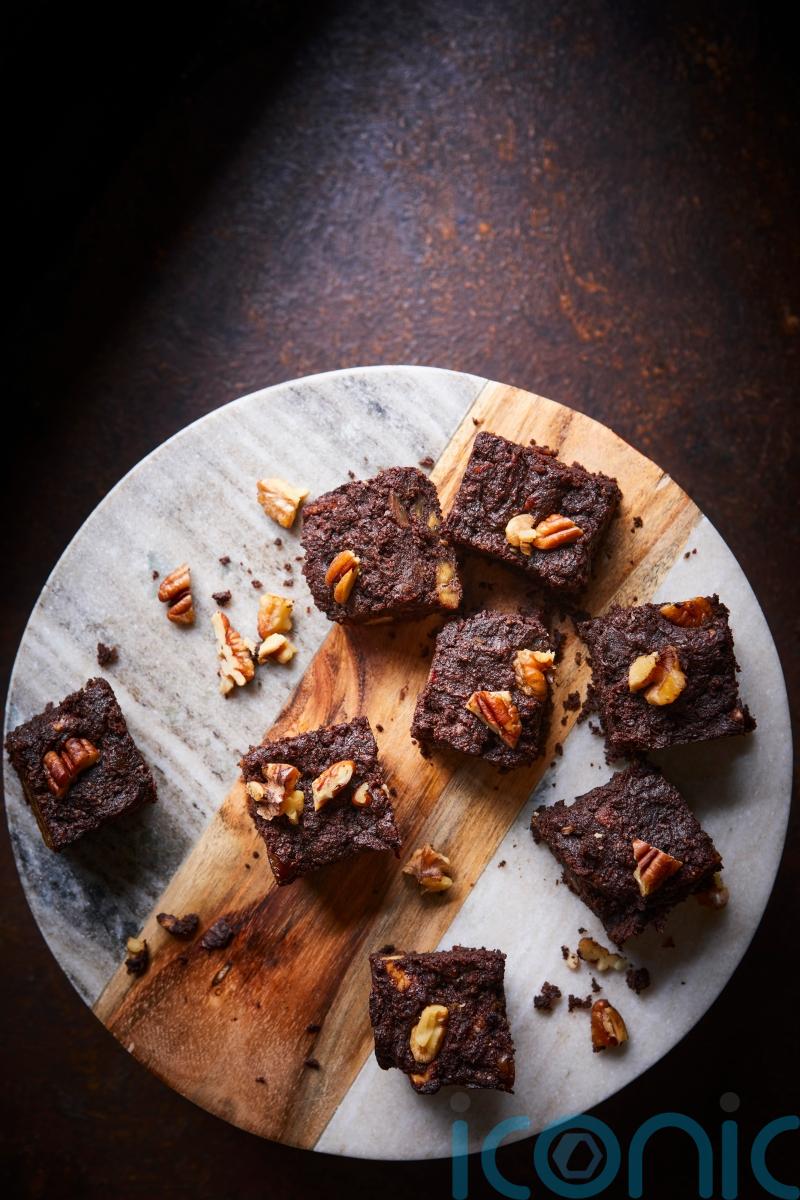 Chocolate, date and walnut brownie recipe