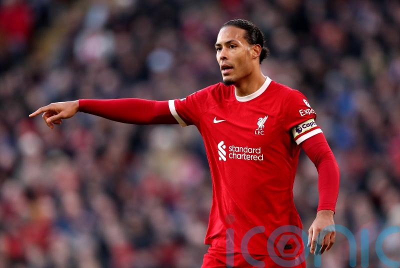 Virgil van Dijk keen to spread ‘calmness’ at Liverpool during title run-in