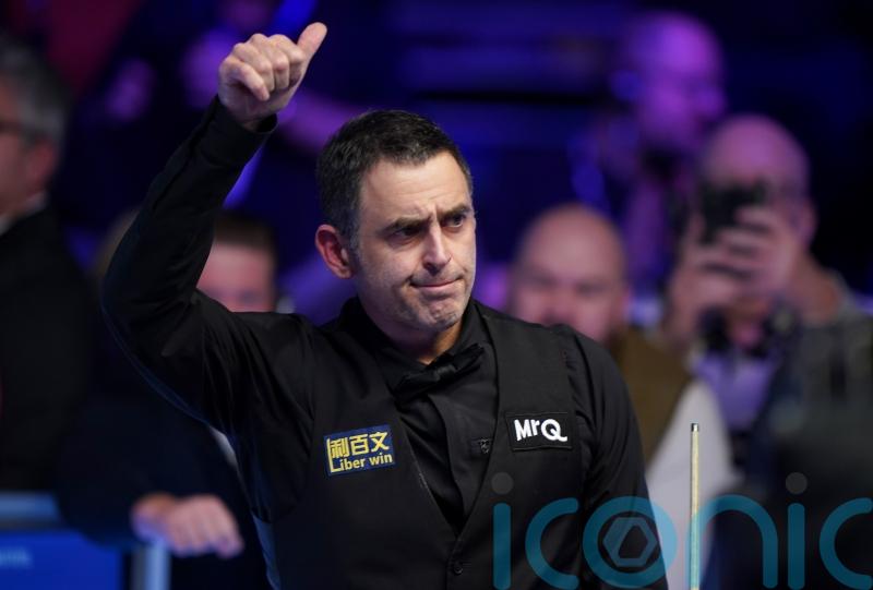 Ronnie O’Sullivan ‘trying really hard to not get down’ despite making Tour final
