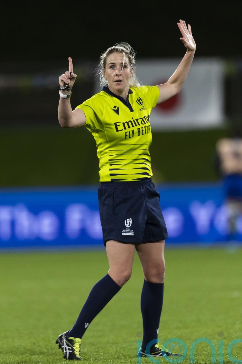 A woman refereeing men’s Six Nations and World Cups ‘inevitable’ – Joy Neville