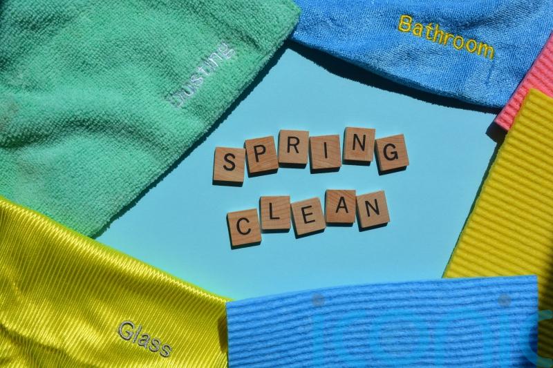 A decluttering expert explains how to sort out your finances while spring cleaning your home