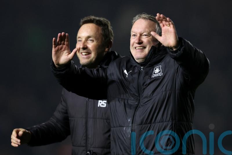 Neil Dewsnip ‘absolutely delighted’ as Plymouth defeat leaders Leicester