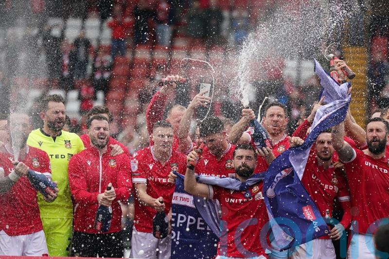 Ryan Reynolds hails ‘ride of our lives’ as Wrexham claim successive promotions