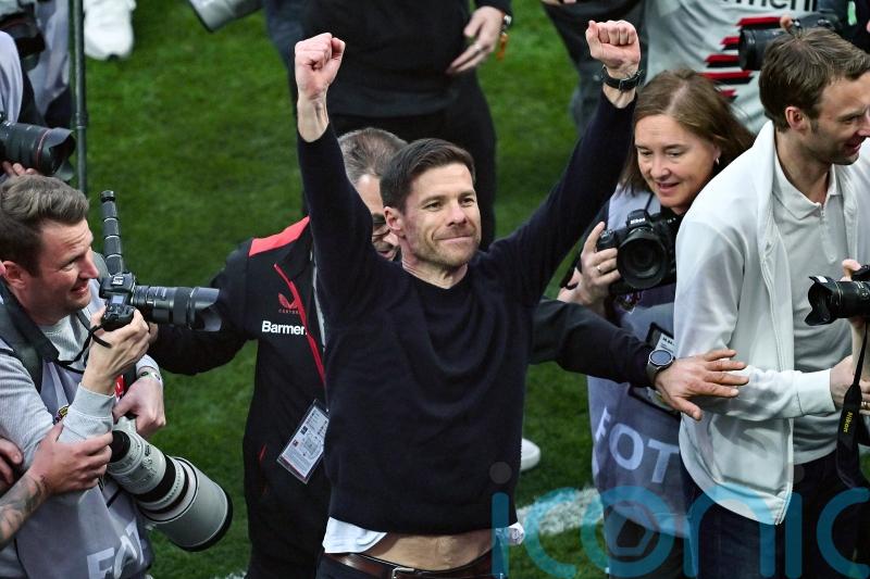 Xabi Alonso’s Leverkusen secure first Bundesliga title with five games to spare