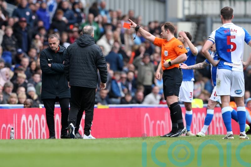 John Eustace sent off as Blackburn are frustrated by Coventry