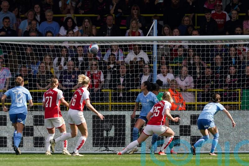 Title favourites Manchester City stunned by rivals Arsenal’s late double