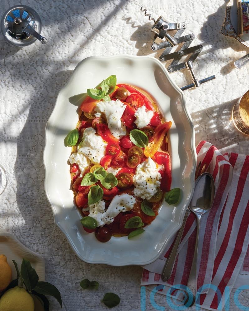 Benny Blanco’s burrata and caprese salad recipe