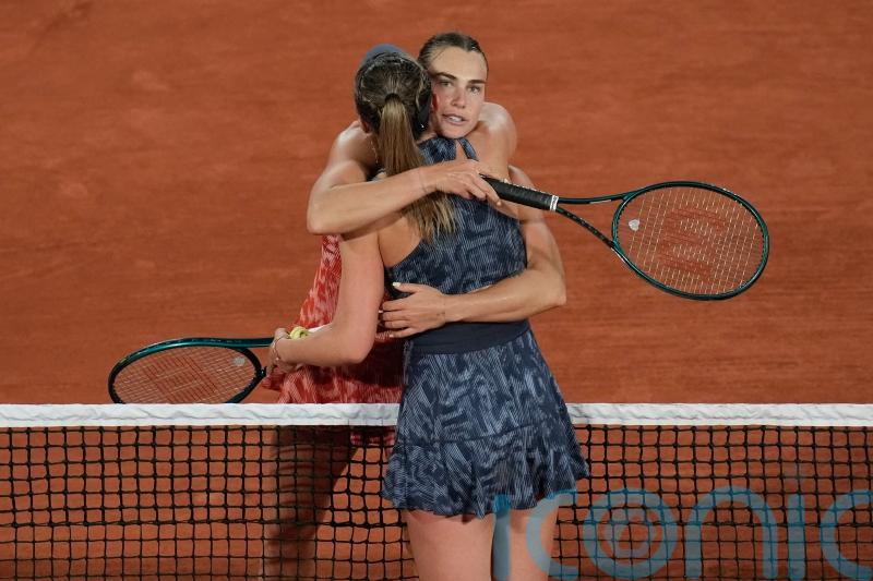 Aryna Sabalenka beats best friend Paula Badosa in straight sets at French Open