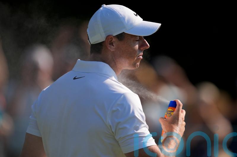 Rory McIlroy remains in contention for US Open title after mixed second round
