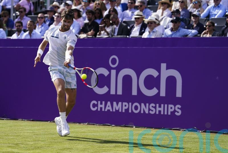 Cameron Norrie aced by big-serving Milos Raonic in first round at Queen’s