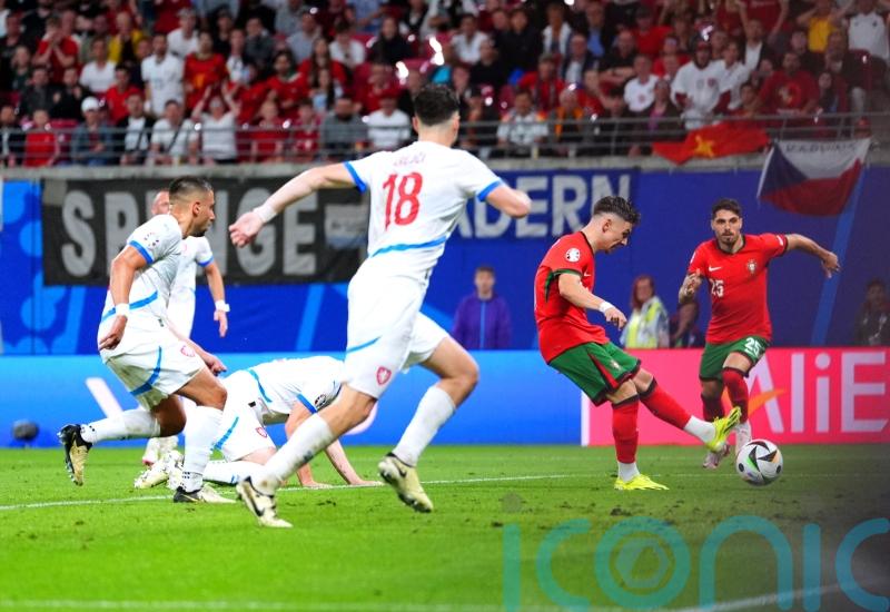 Francisco Conceicao is Portugal’s hero in last-gasp win over Czech Republic
