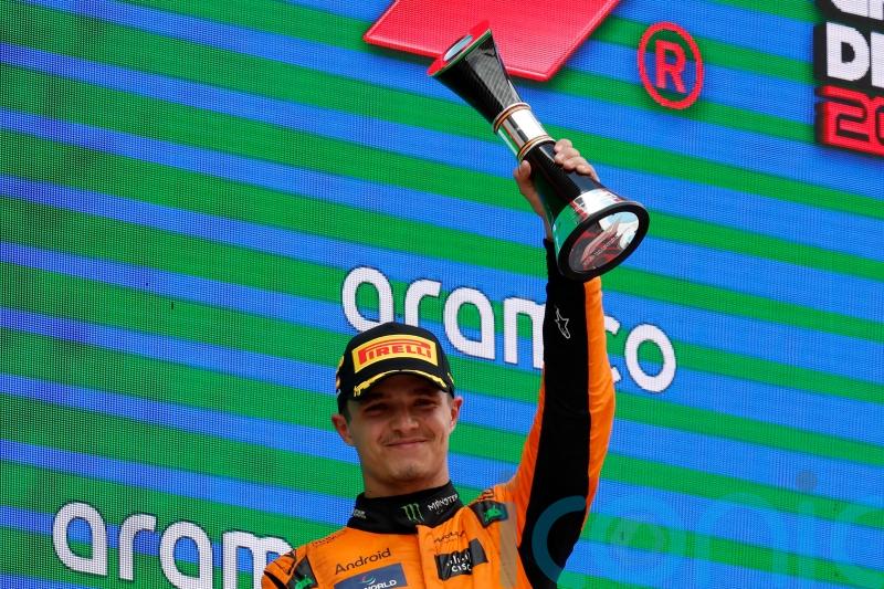 Lando Norris despondent after ‘bad start’ costs him victory in Spain