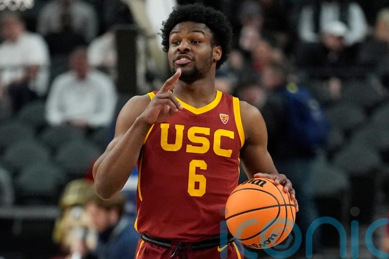 LeBron James’ son Bronny set to join him at LA Lakers after NBA draft