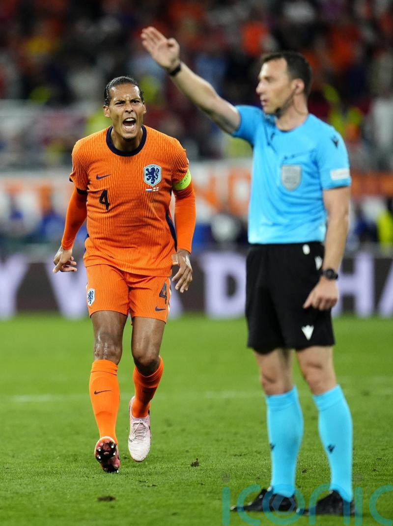 Virgil van Dijk says referee should explain why he awarded England penalty