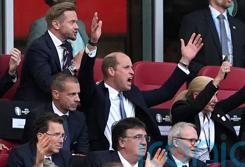 William urges England football team to ‘show the world what you’re made of’