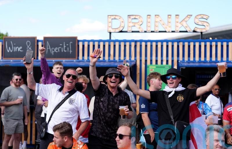 England fans spend thousands to reach Berlin in hope of witnessing ‘history’