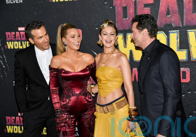Blake Lively and Gigi Hadid match in Deadpool & Wolverine-inspired looks