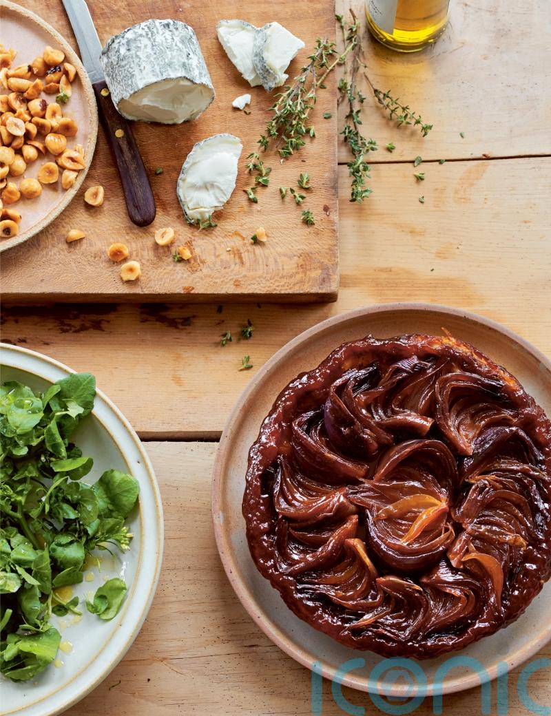Paul Ainsworth’s red onion tarte Tatin with goat’s cheese recipe