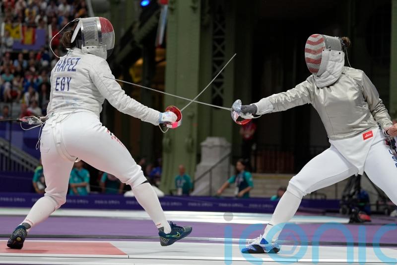 Egypt’s Nada Hafez reveals pregnancy after exiting Olympic fencing competition