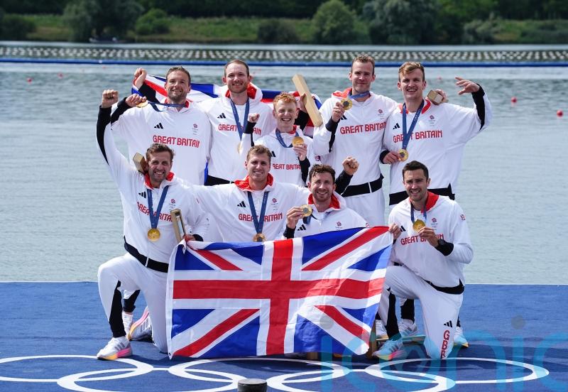 Great Britain men’s eight golden charge in Paris inspired by Sydney 2000 video