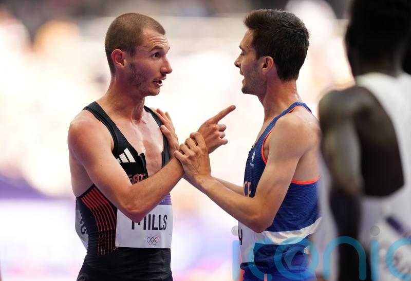 George Mills advanced to 5000 final via video review after row with French rival