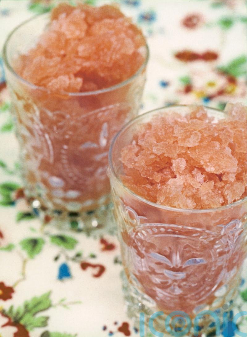 Diana Henry’s ruby grapefruit and Campari granita recipe