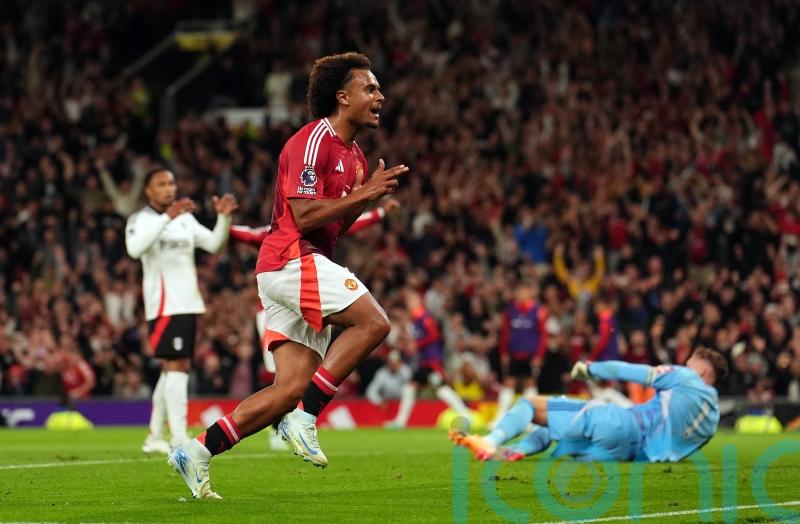 Substitute Joshua Zirkzee scores late debut winner as Man Utd see off Fulham
